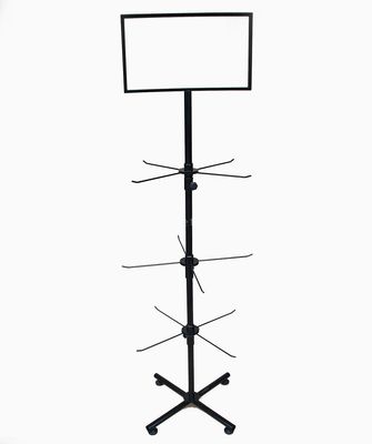 3 ชั้นความกว้าง 550 มม. ความสูง 1780 มม. ชั้นวางจอแสดงผลแบบหมุนได้สำหรับเคสโทรศัพท์