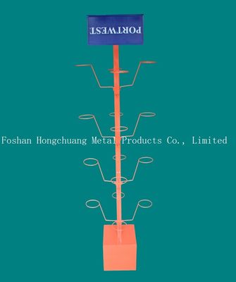 ชั้นวางหมวกสีส้ม HongChuang ชั้นวางหมวกนิรภัยพร้อม Ad TUV Approval