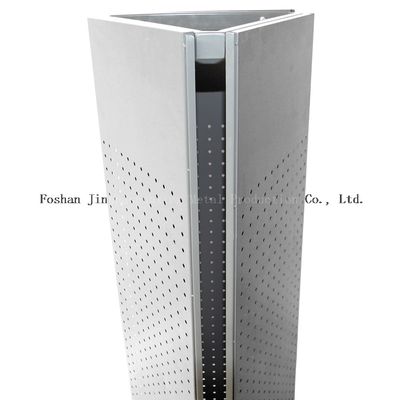 Stable L400mm W400mm ชั้นยืน Pegboard Spinner Rack 3 ด้าน
