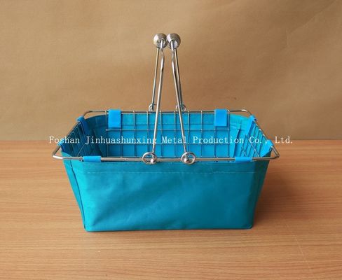 135mm ความสูง 285mm Modern Farmhouse Décor 's Market-Style Wire Basket for Bathroom,kicthen with handles,cloth bag