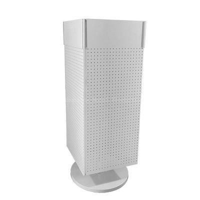 ความยาว 540 มม. ความสูง 1440 มม. ชั้นวางจอแสดงผลแบบหมุนได้, จอแสดงผล Pegboard แบบหมุนได้สี่ด้าน