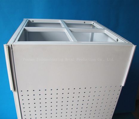 ความยาว 540 มม. ความสูง 1440 มม. ชั้นวางจอแสดงผลแบบหมุนได้, จอแสดงผล Pegboard แบบหมุนได้สี่ด้าน