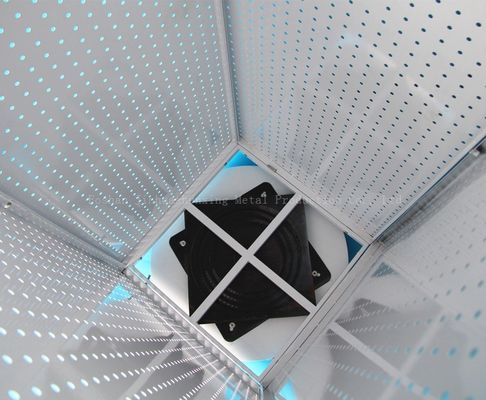 ความยาว 540 มม. ความสูง 1440 มม. ชั้นวางจอแสดงผลแบบหมุนได้, จอแสดงผล Pegboard แบบหมุนได้สี่ด้าน