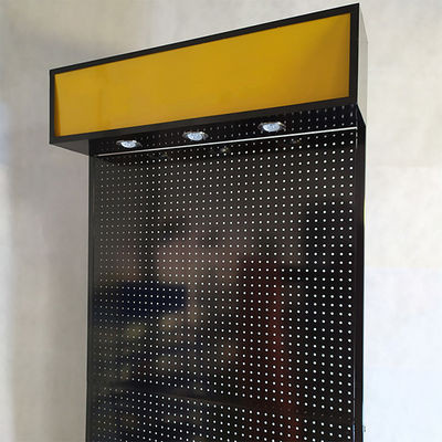 ความลึก 400 มม. ความสูง 2200 มม. ชั้นวางจอแสดงผล Pegboard สำหรับอุปกรณ์เสริมโทรศัพท์มือถือ