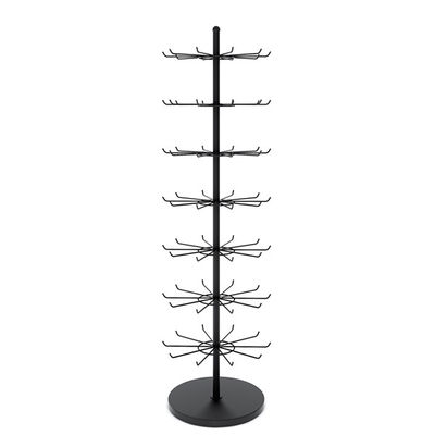 LH Rotating Display Rack, Spinning Display Racks Countertop with Hook