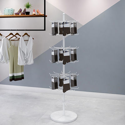 LH Rotating Display Rack, Spinning Display Racks Countertop with Hook