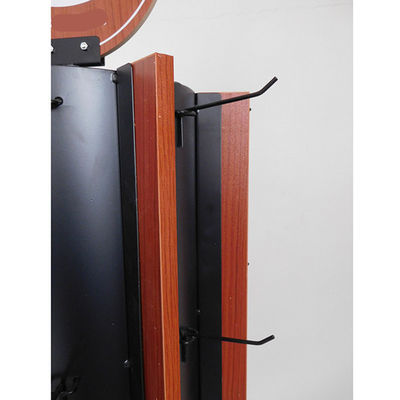 W350mm L350mm Rotating Display Rack, Rotating Retail Display สำหรับ Comic Card