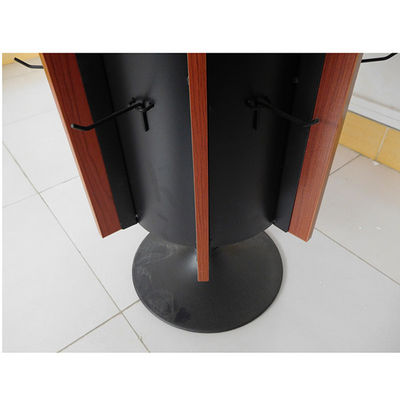 W350mm L350mm Rotating Display Rack, Rotating Retail Display สำหรับ Comic Card