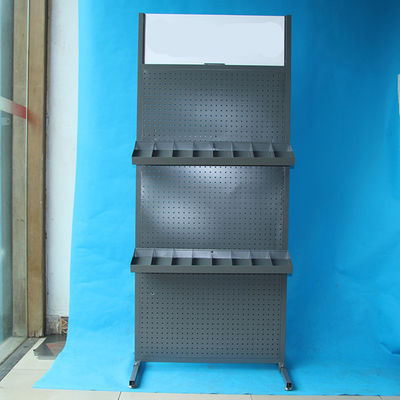 ความกว้างสำหรับงานหนัก 485 มม. ความลึก 485 มม. ชั้นวางจอแสดงผล Pegboard Double Face