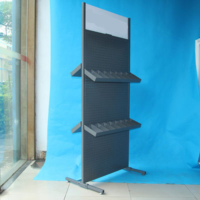 ความกว้างสำหรับงานหนัก 485 มม. ความลึก 485 มม. ชั้นวางจอแสดงผล Pegboard Double Face