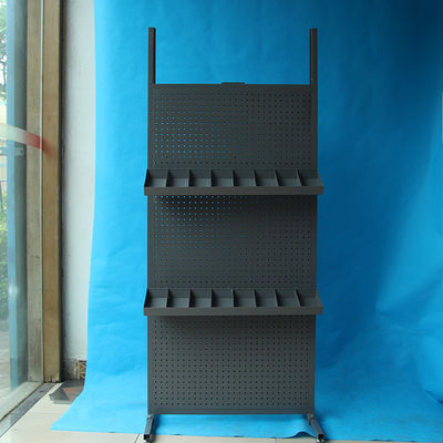 ความกว้างสำหรับงานหนัก 485 มม. ความลึก 485 มม. ชั้นวางจอแสดงผล Pegboard Double Face
