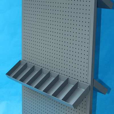 ความกว้างสำหรับงานหนัก 485 มม. ความลึก 485 มม. ชั้นวางจอแสดงผล Pegboard Double Face