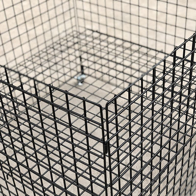 Shopping Warehouse Cage Trolley, Heavy Duty Cage Trolley 945 * 965 * 760mm