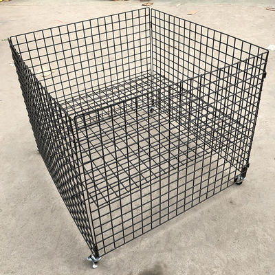 Shopping Warehouse Cage Trolley, Heavy Duty Cage Trolley 945 * 965 * 760mm