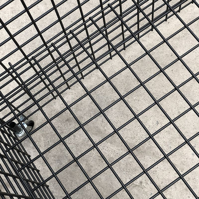Shopping Warehouse Cage Trolley, Heavy Duty Cage Trolley 945 * 965 * 760mm