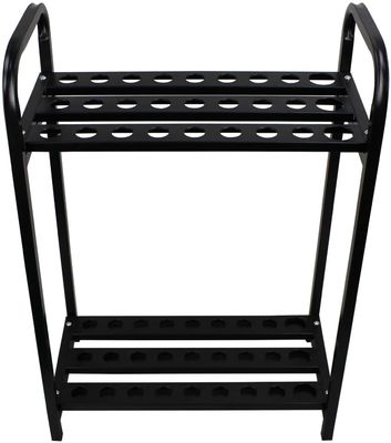4 X 10.5 X 29 นิ้วถุงกอล์ฟ ออแกไนเซอร์ Club Display Putter Rack พร้อม 9 Hole