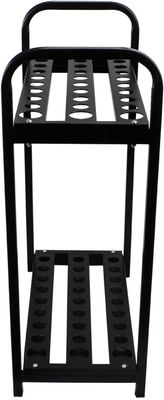 4 X 10.5 X 29 นิ้วถุงกอล์ฟ ออแกไนเซอร์ Club Display Putter Rack พร้อม 9 Hole