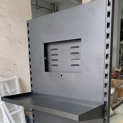Modern 3 Tiers TV Pegboard Display Rack โชว์รูมชั้นวางโชว์รูม